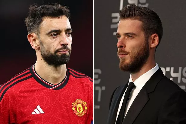 David de Gea responds to Bruno Fernandes’ Instagram post with cryptic Man Utd message