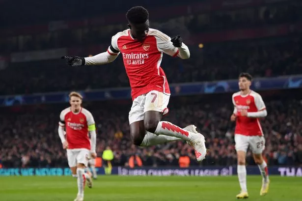 Arsenal nailed on to ‘win Champions League’ as they thump five past Lens in first half