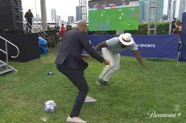 Thierry Henry ‘still magic’ as he skills Micah Richards and has Jamie Carragher screaming