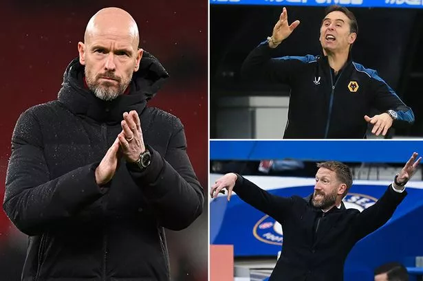 Six best available managers right now for Man Utd with Erik ten Hag under huge pressure
