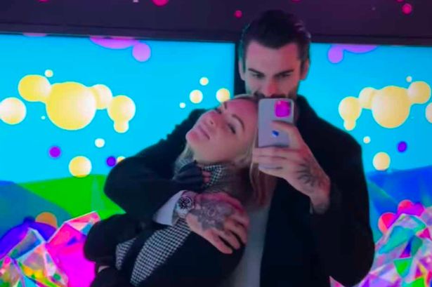 Laura Woods flips the bird as she enjoys romantic getaway with boyfriend Adam Collard