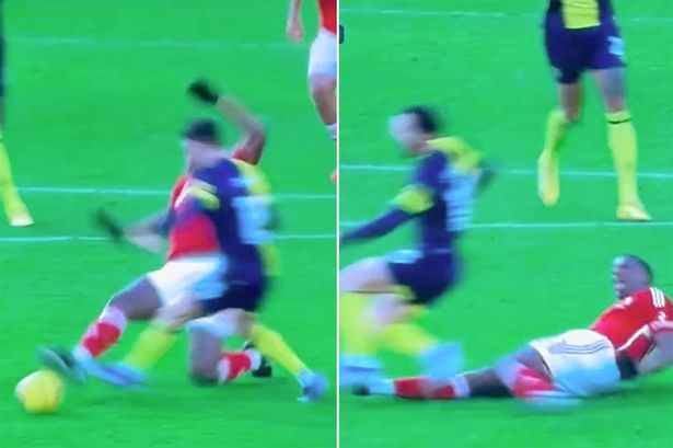 Willy Boly red card for Nottingham Forest branded ‘absolute disgrace’ after perfect tackle