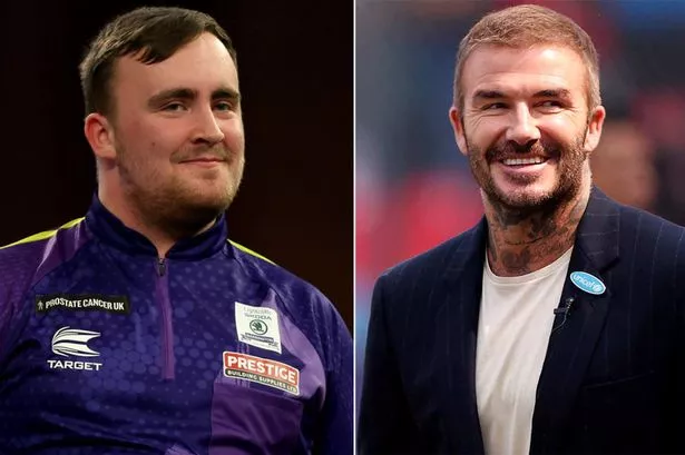 Man Utd fan Luke Littler reveals David Beckham message and admits ‘that was class’
