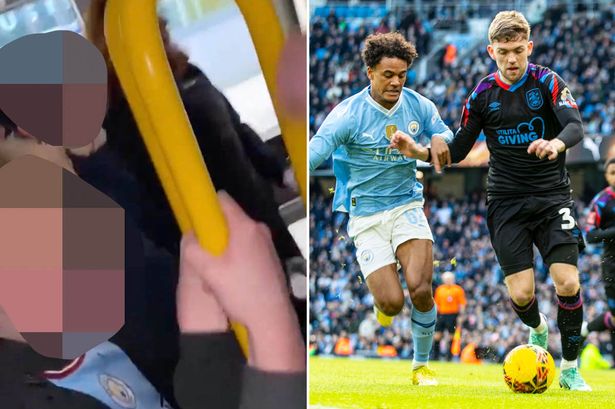 Young Man City fan ‘attacked with pint glass’ as he’s left with bloody gash