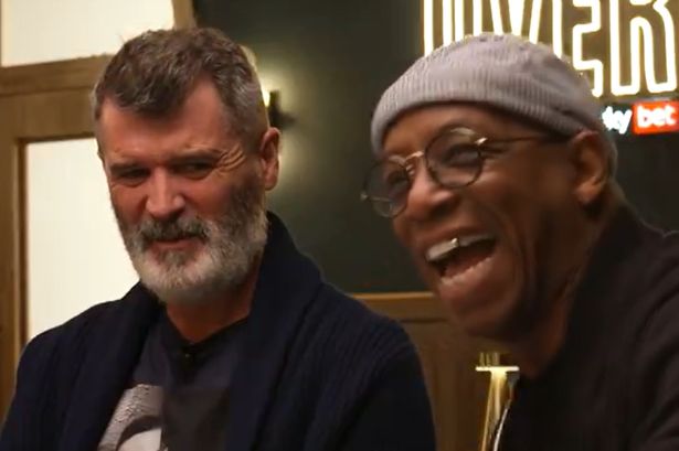 Roy Keane disgusted by Ian Wright’s tattoo which he calls ‘worst thing I’ve ever seen’