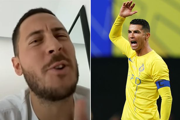 Cristiano Ronaldo’s controversial take slammed by Eden Hazard who blasts ‘I don’t agree’