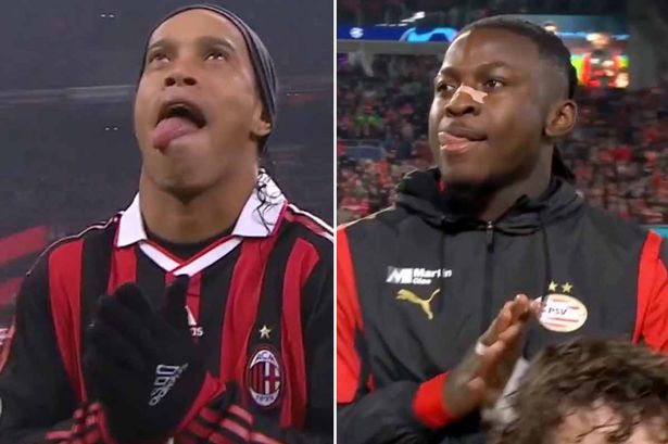 Ronaldinho impression by Champions League star has fans joke ‘he can only wish’