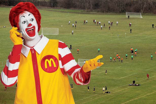 ‘Ronald McDonald’ named on bench for non-league football side as fans in stitches