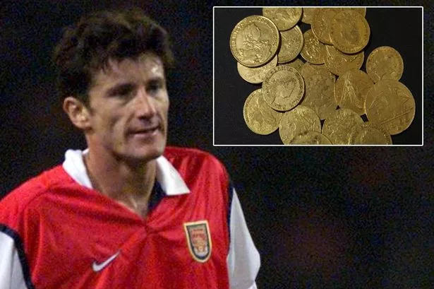 Ex-Arsenal and West Ham star took antique coins from a plane and tried to sell them