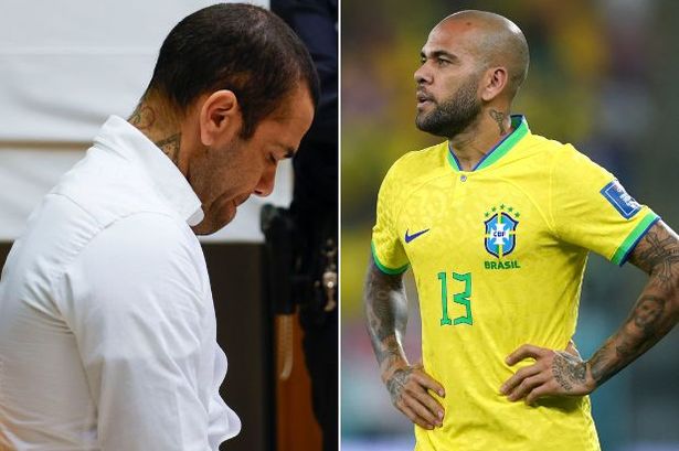 Dani Alves played prison football games and ‘signed shirts’ before rape sentencing