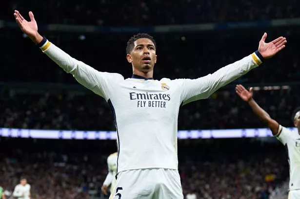 Real Madrid star makes cheeky comment after spotting Jude Bellingham’s ‘bulge’