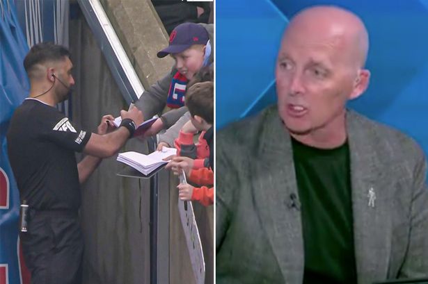Mike Dean labelled ‘jealous’ after saying history-making Prem ref was ‘bang out of order’