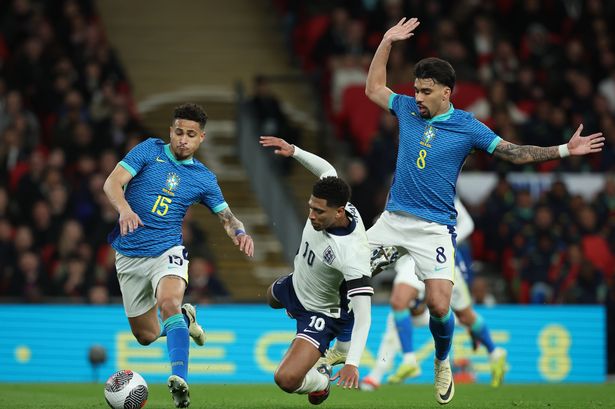 Brazil’s Lucas Paqueta has England fans incredulous after committing ‘five yellow offences’