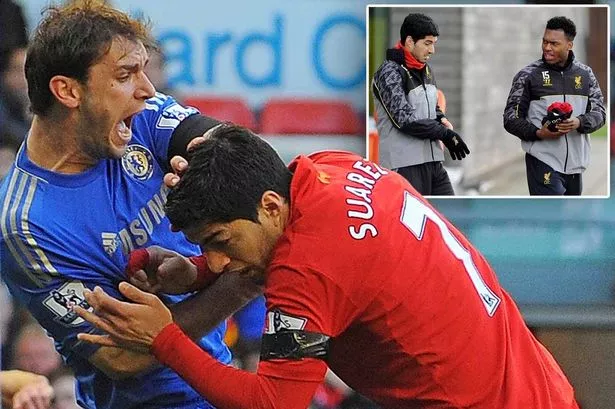 What Luis Suarez told Liverpool team about bite before Branislav Ivanovic snubbed apology
