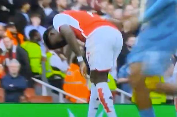 Fans spot Bukayo Saka pulling out ‘trademark’ move every time Arsenal lose a match