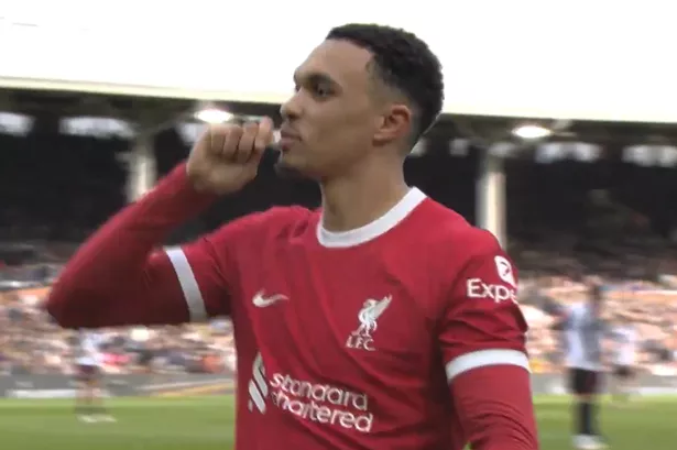 Trent Alexander-Arnold scores free-kick – and Liverpool fans in awe of ‘cold’ celebration