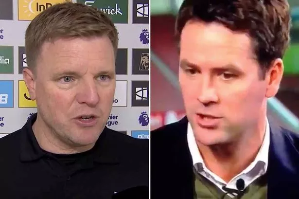Eddie Howe ‘channels inner Michael Owen’ with inane comment after Newcastle draw