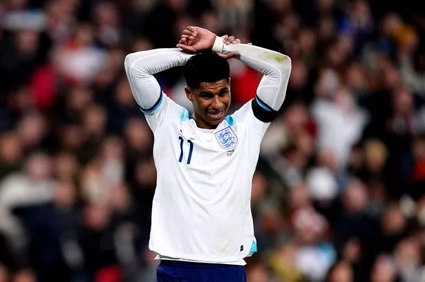 Marcus Rashford’s brother takes aim at Gareth Southgate after England’s dismal Denmark draw