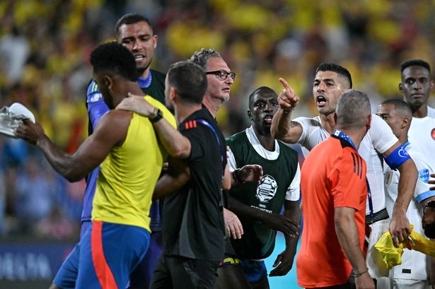 Luis Suarez ‘starts fight, kisses player then fights again’ before Darwin Nunez brawl