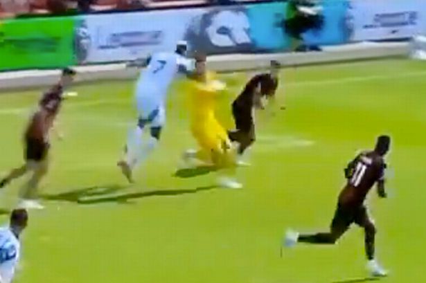 Joelinton avoids red card for challenge that would have been ‘banned in the NFL’