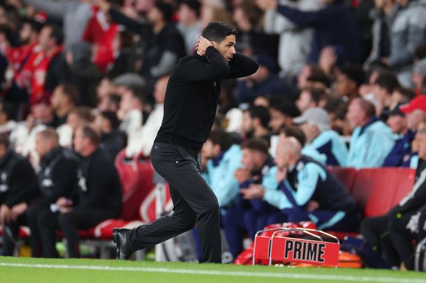 Mikel Arteta admits Arsenal’s title hopes have taken a blow after Mohamed Salah strike