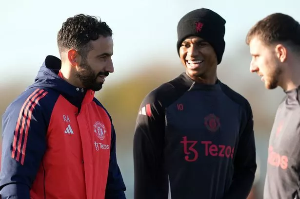 Ruben Amorim makes Marcus Rashford promise ahead of first Man Utd home game