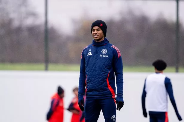 Marcus Rashford has one word to describe Man Utd training under Ruben Amorim