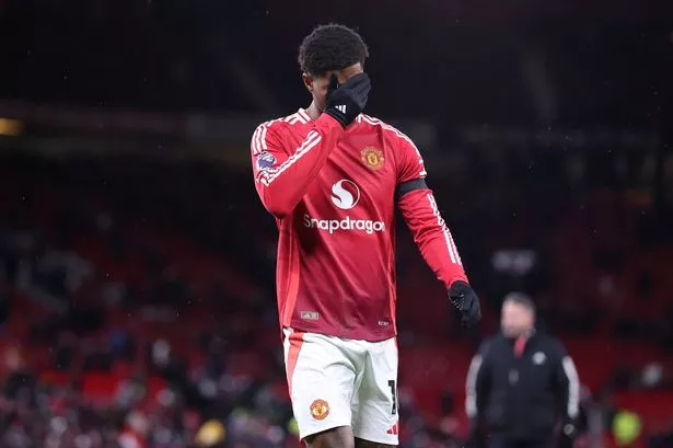 Marcus Rashford ‘missing’ from Man Utd squad as they travel to London for Carabao Cup