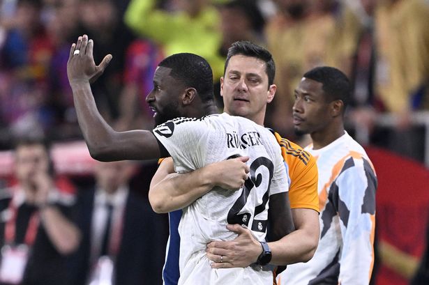 Antonio Rudiger faces ‘historic ban’ after throwing object and attacking referee
