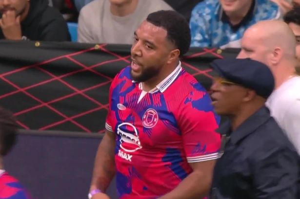 Troy Deeney was ‘warming up for Wrestlemania’ with Baller League debut red card