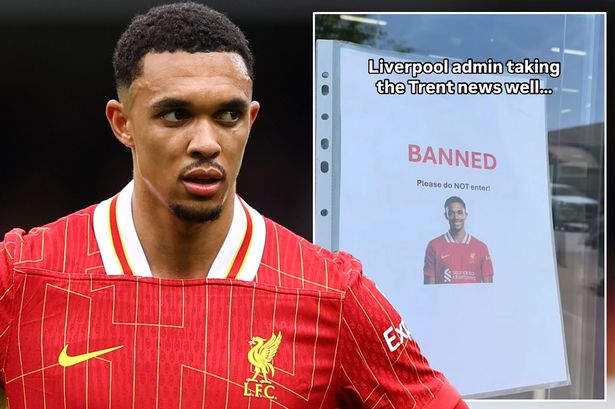 Trent Alexander-Arnold ‘banned’ from Currys store after Liverpool exit announcement