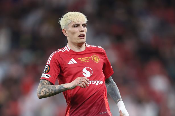 Alejandro Garnacho’s stunning WAG drops huge transfer hint ahead of Man Utd clash
