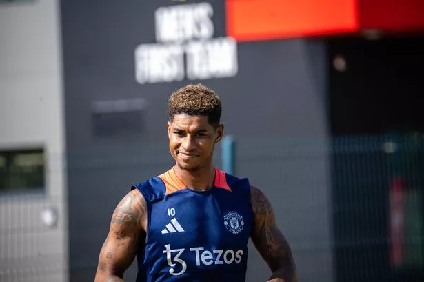 Marcus Rashford’s unexpected move before Man Utd training after Ruben Amorim axe
