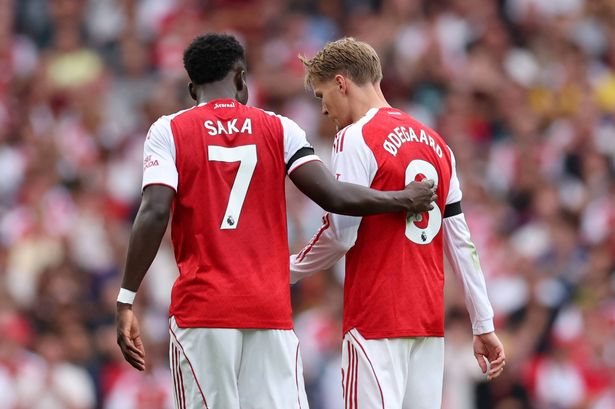 Arsenal get Bukayo Saka and Martin Odegaard injury update after double scare