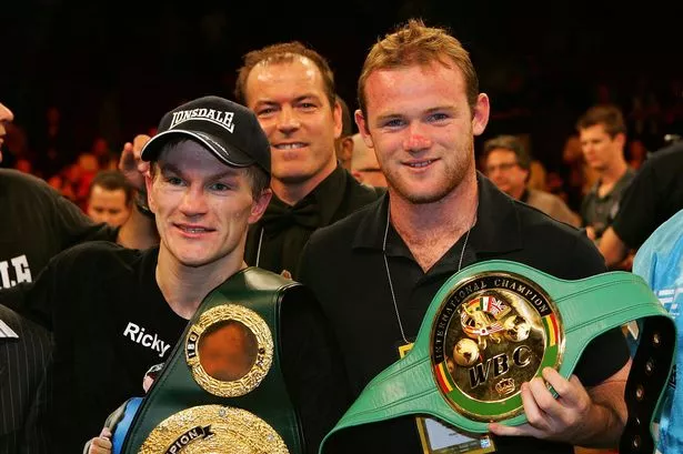 Wayne Rooney ‘devastated’ by death of Ricky Hatton whose belt Man Utd icon carried to ring