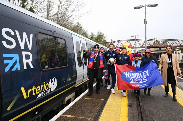 FA Trophy champions Aldershot Town get specially-named train before cup defence begins