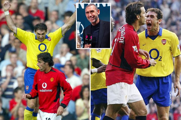 Arsenal icon apologises ‘to every striker I played against’ after infamous Man Utd fight