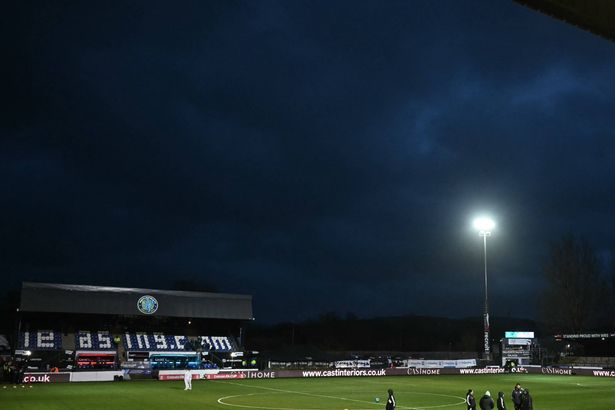 Macclesfield stadium ‘set on fire in arson attack’ as club issue statement – ‘stay away’