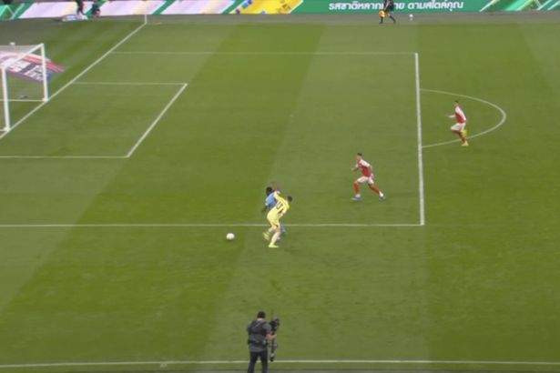 Arsenal escape ‘clear red card’ as Kepa Arrizabalaga fouls Jeremy Doku to stop Man City goal