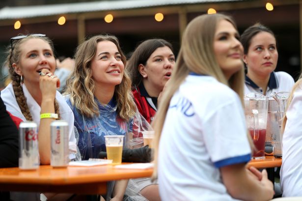 England fans go wild as they pack out pubs and bars across the land to watch tense Croatia match