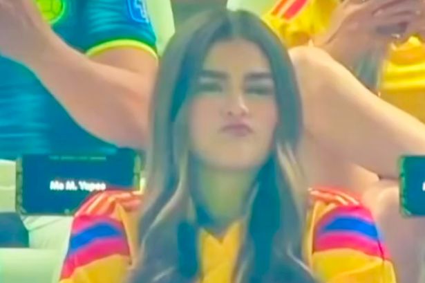 Gorgeous fan whose ‘angry’ reaction went viral is World Cup legend’s daughter